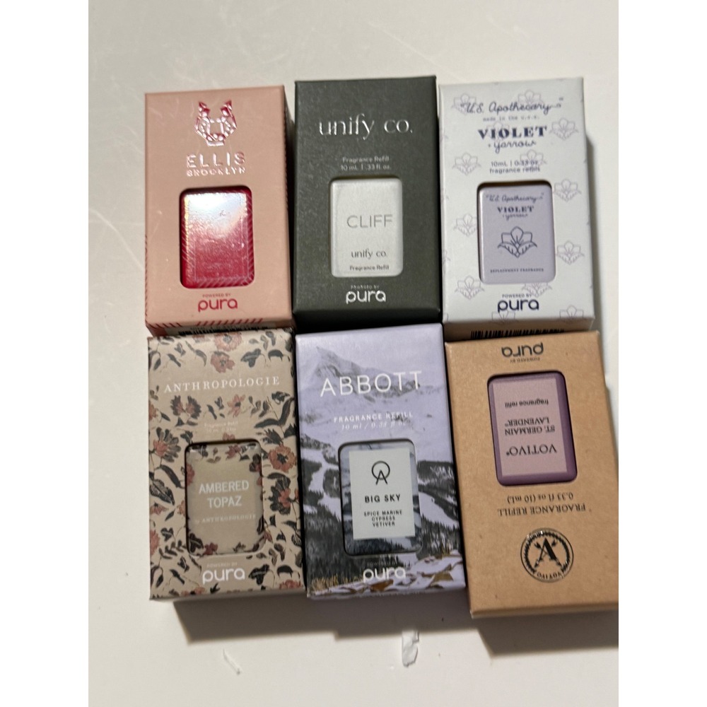 Pura Smart Fragrance Refill Lot 6 Ellis Brooklyn Abbott Anthropologie Votivo
